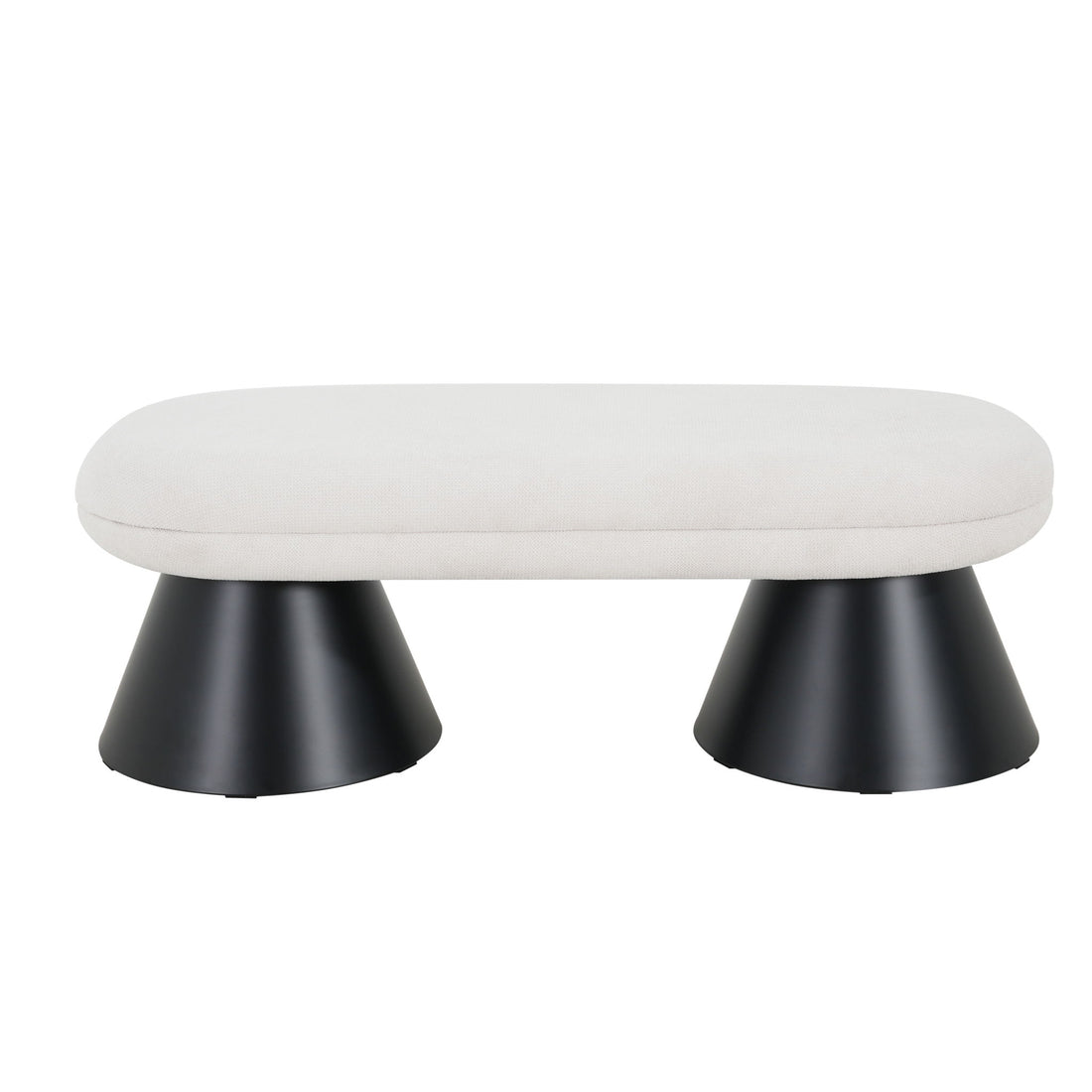 Dining Bench Upholstered For Dining Room - Beige