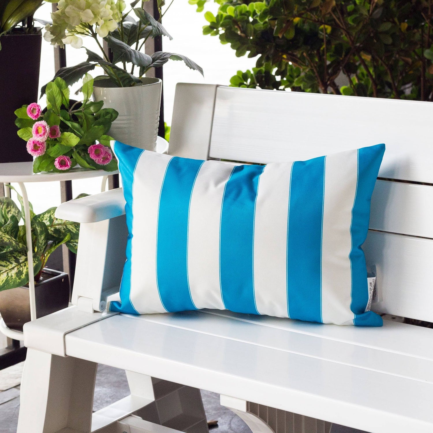 Horizon Stripe Pillow Outdoor &amp; Indoor