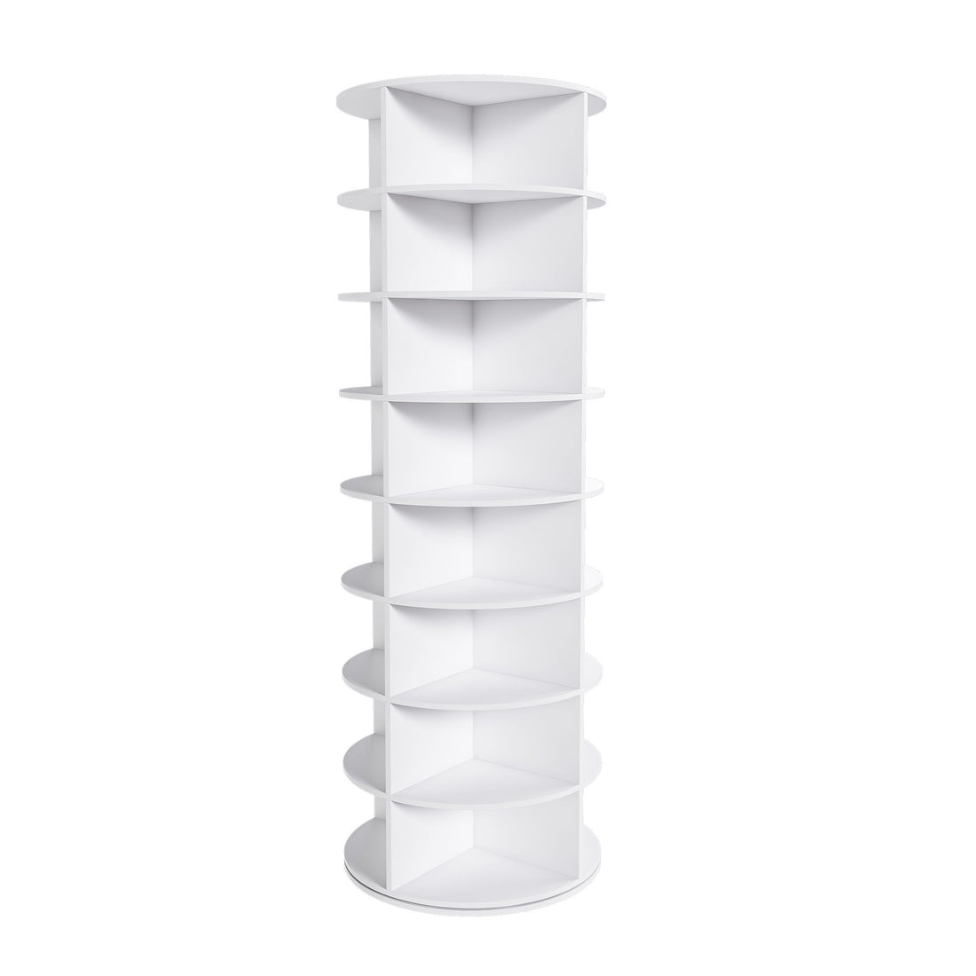 Rotating Shoe Rack Tower