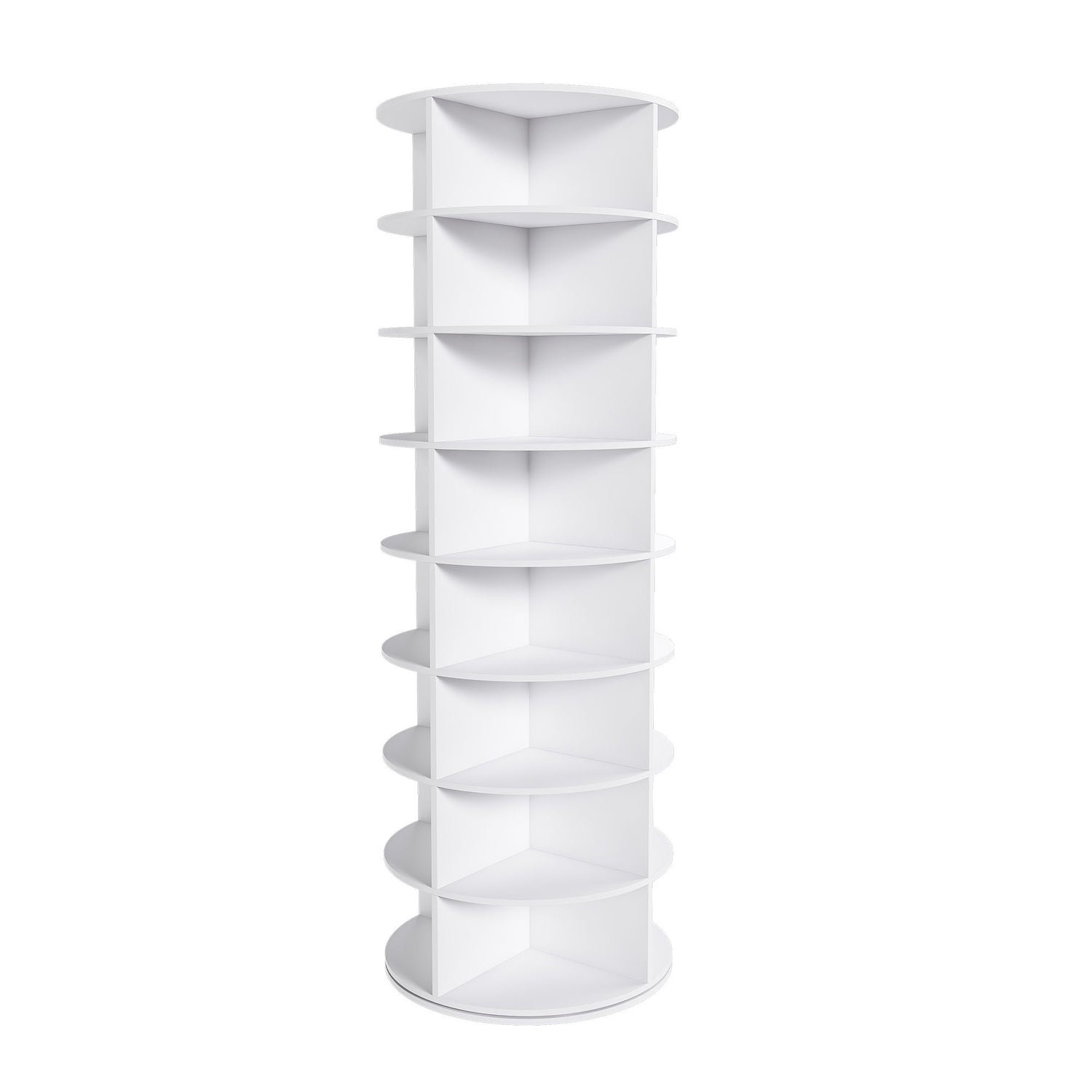 Rotating Shoe Rack Tower