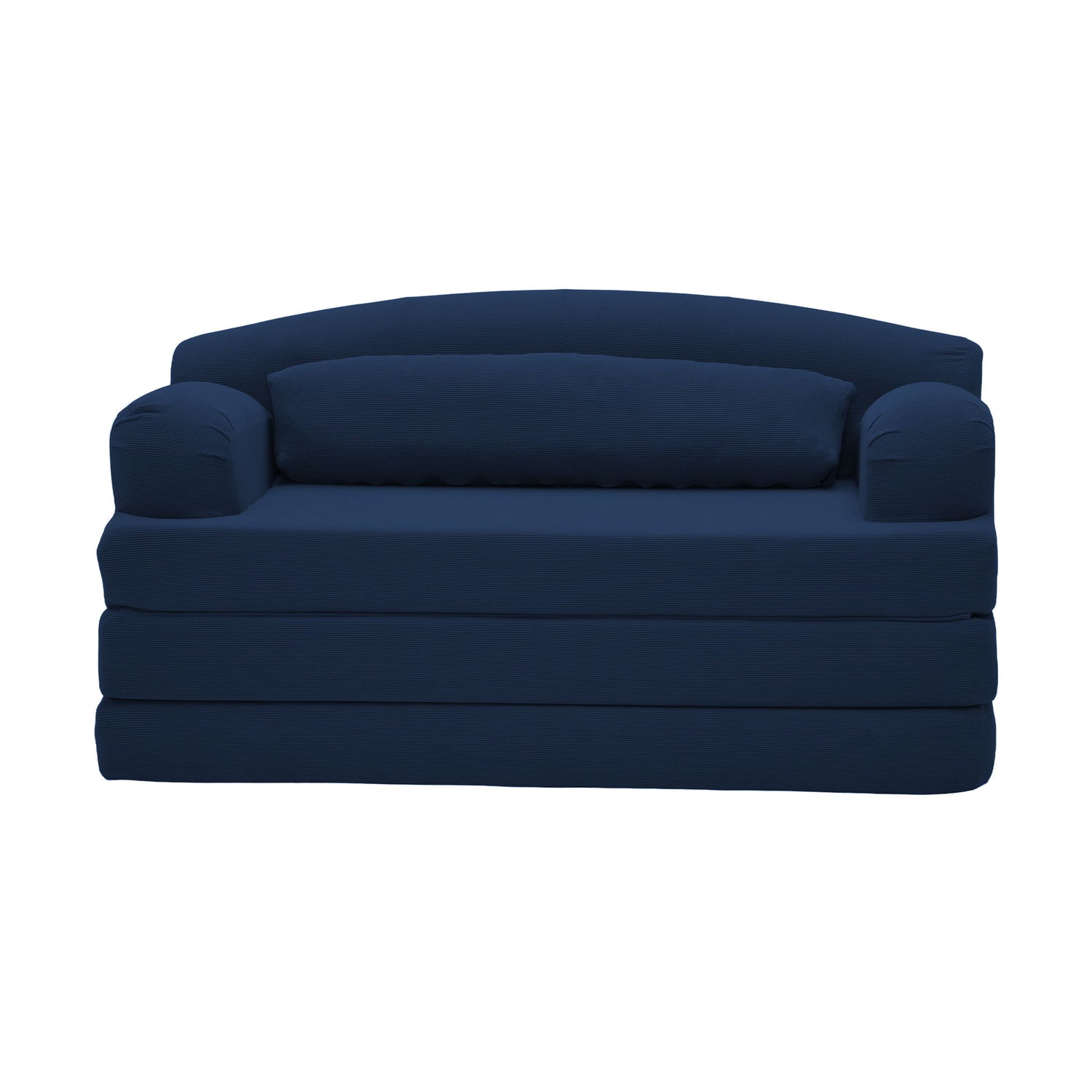 2 Seater Sofa Bed, Compact Foldable Floor Couch