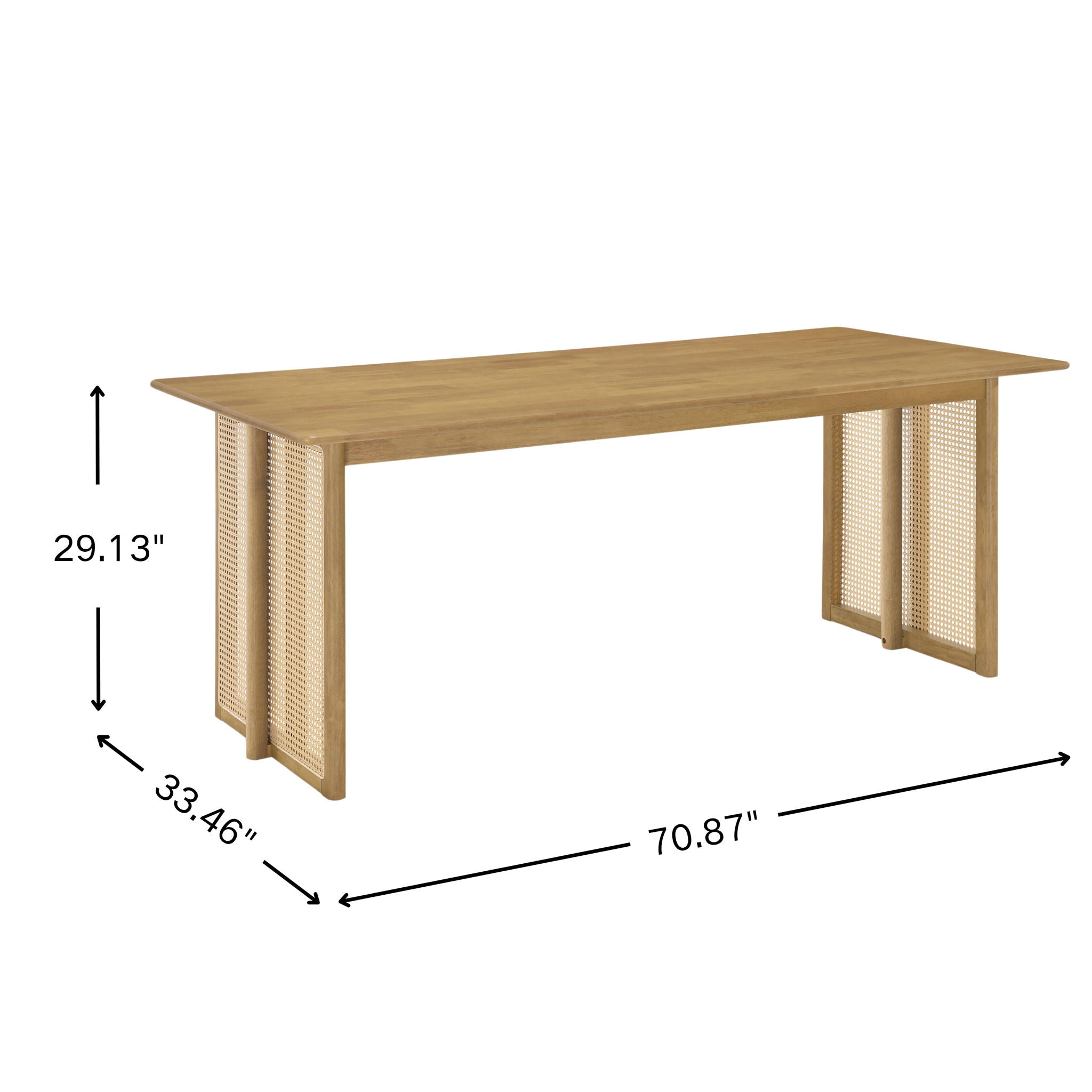 Dining Set, 1 Table &amp; 2 Benches