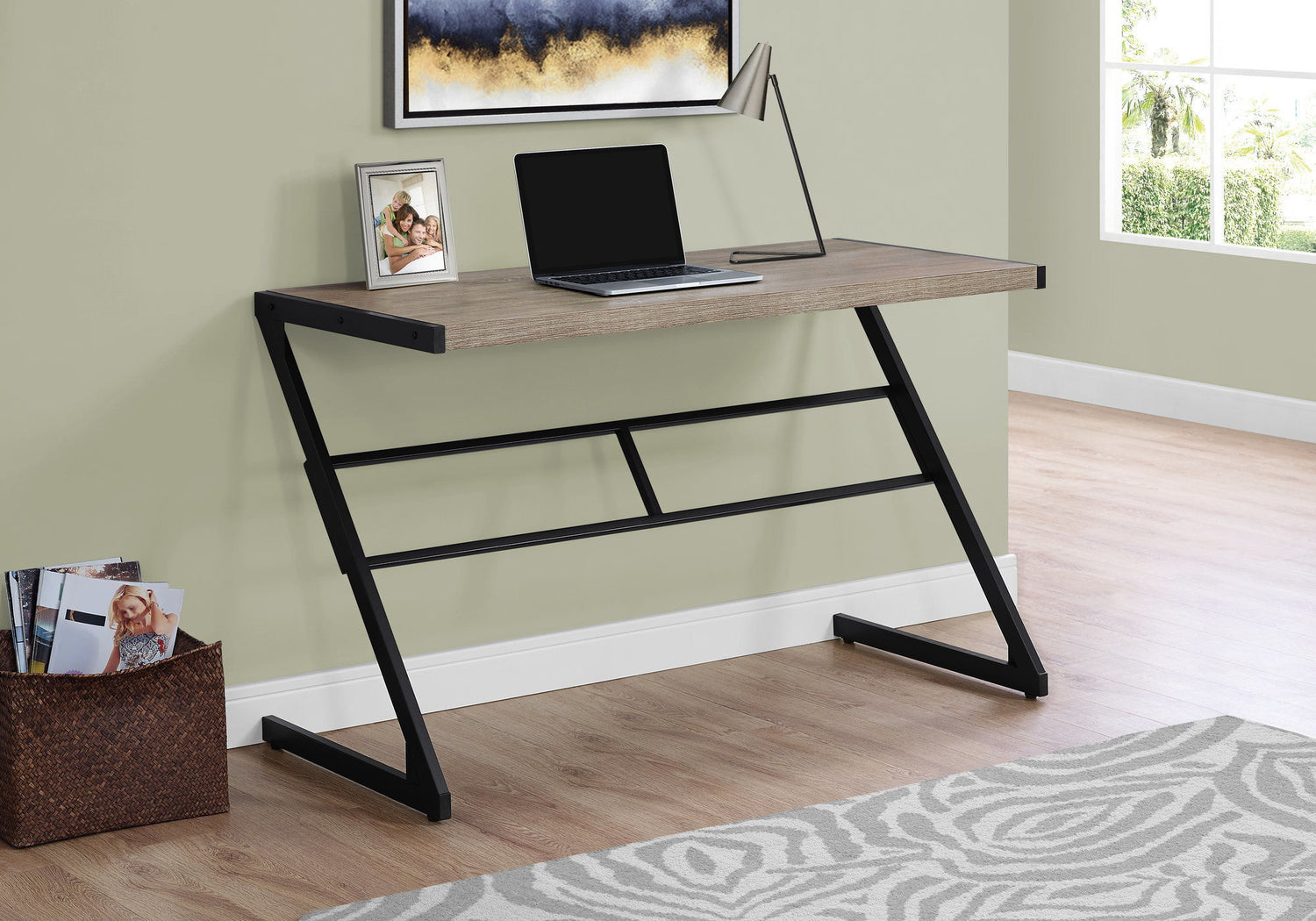 Computer Desk For Home Office, Chic Modern Design, Contemporary &amp; Modern