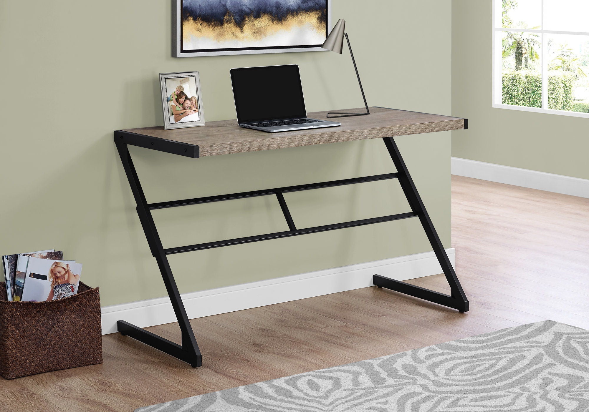 Computer Desk For Home Office, Chic Modern Design, Contemporary &amp; Modern