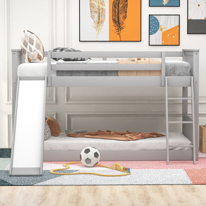 Bunk Bed &amp; Convertible Slide And Ladder