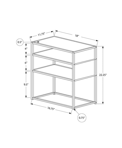 Accent Table, Side Modern - Taupe