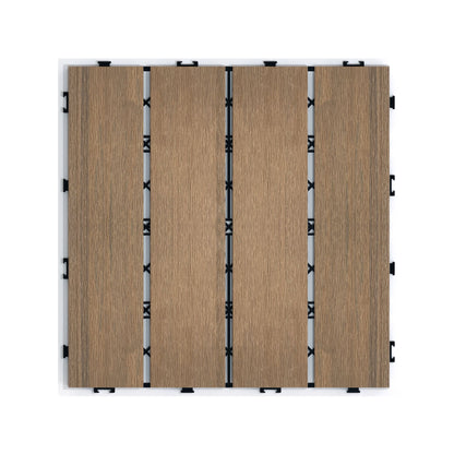 Patio Deck Tiles, Pack Of 22