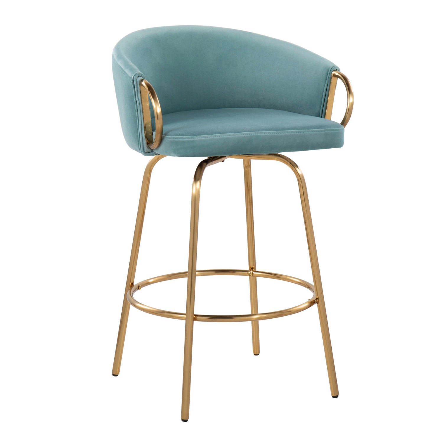 Claire - Contemporary &amp; Glam Counter Stool (Set of 2)