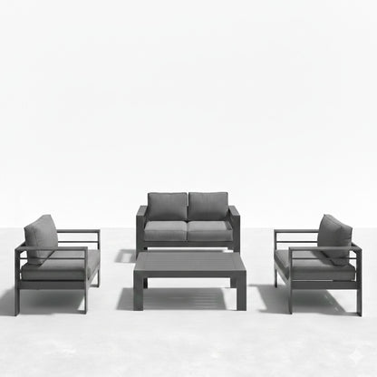 Outdoor Patio Set, All-Weather &amp; Thick Cushions