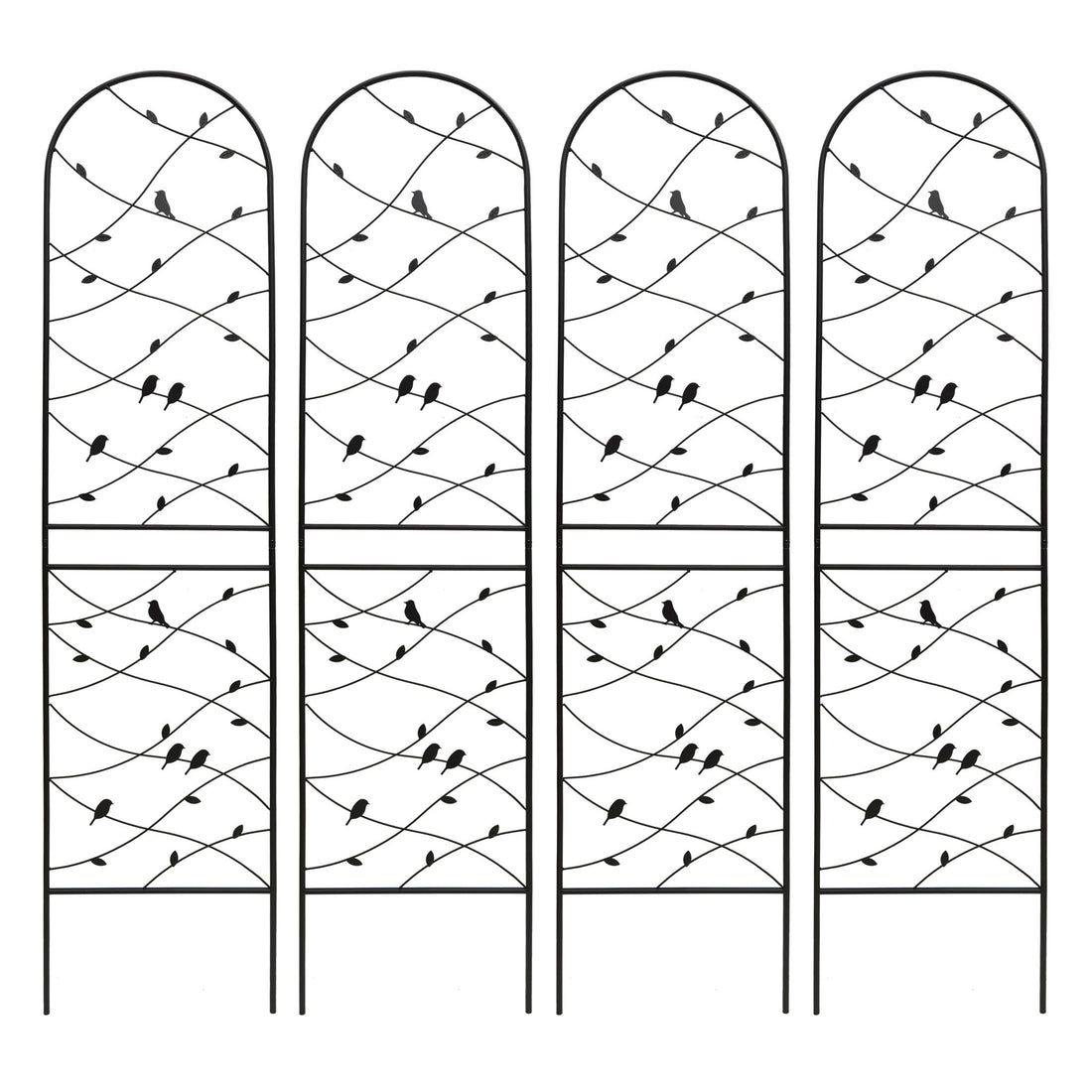Garden Rustproof Trellis For Climbing Plants