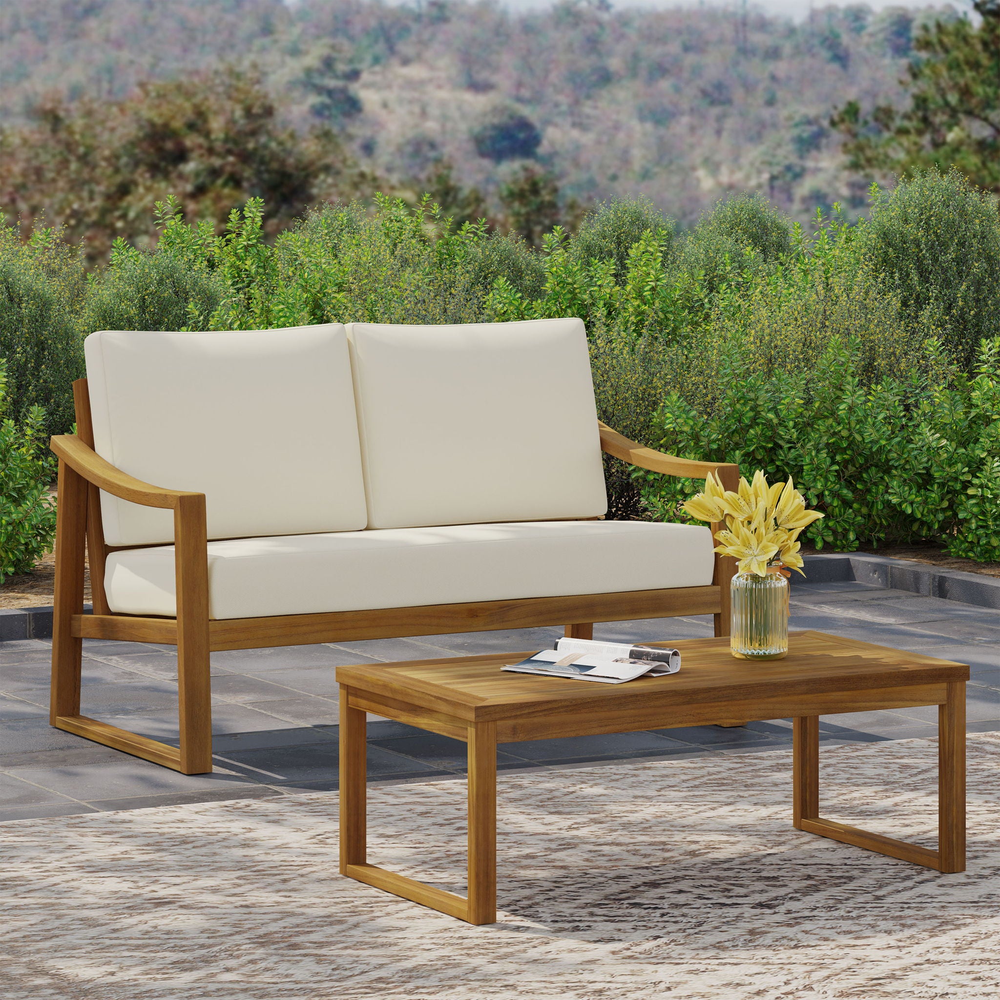 Samwell - Coffee Table &amp; Loveseat Set