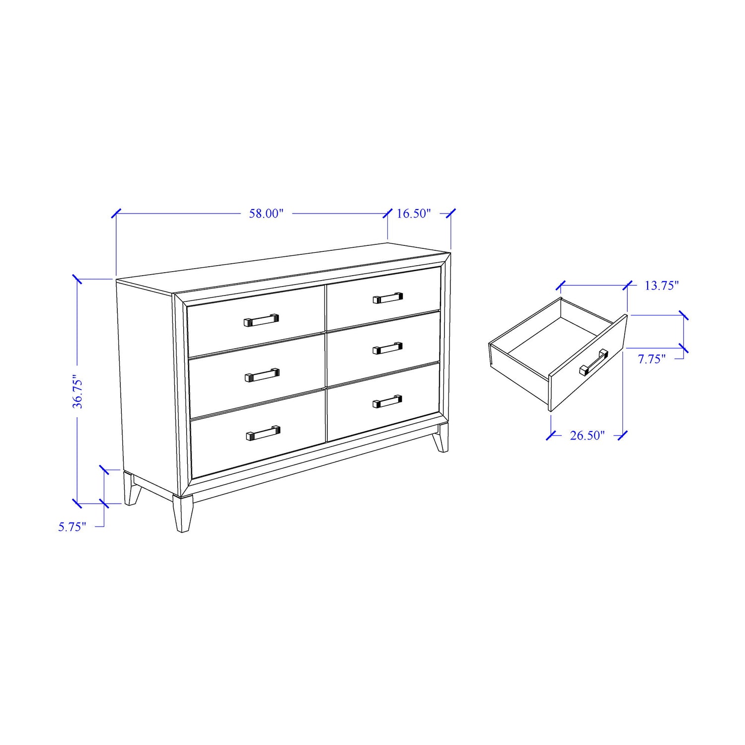 Mirage - Dresser