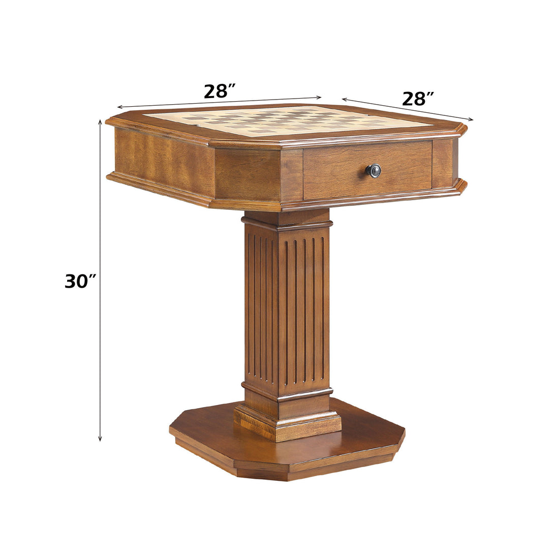 Galini - Game Table - Walnut