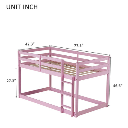 Floor Bunk Bed &amp; Ladder
