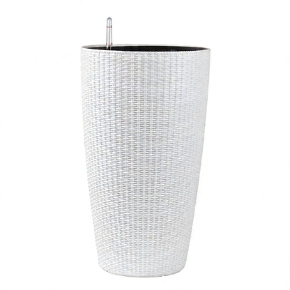 Tall Planters Set With Water Level Monitor And Auto Watering