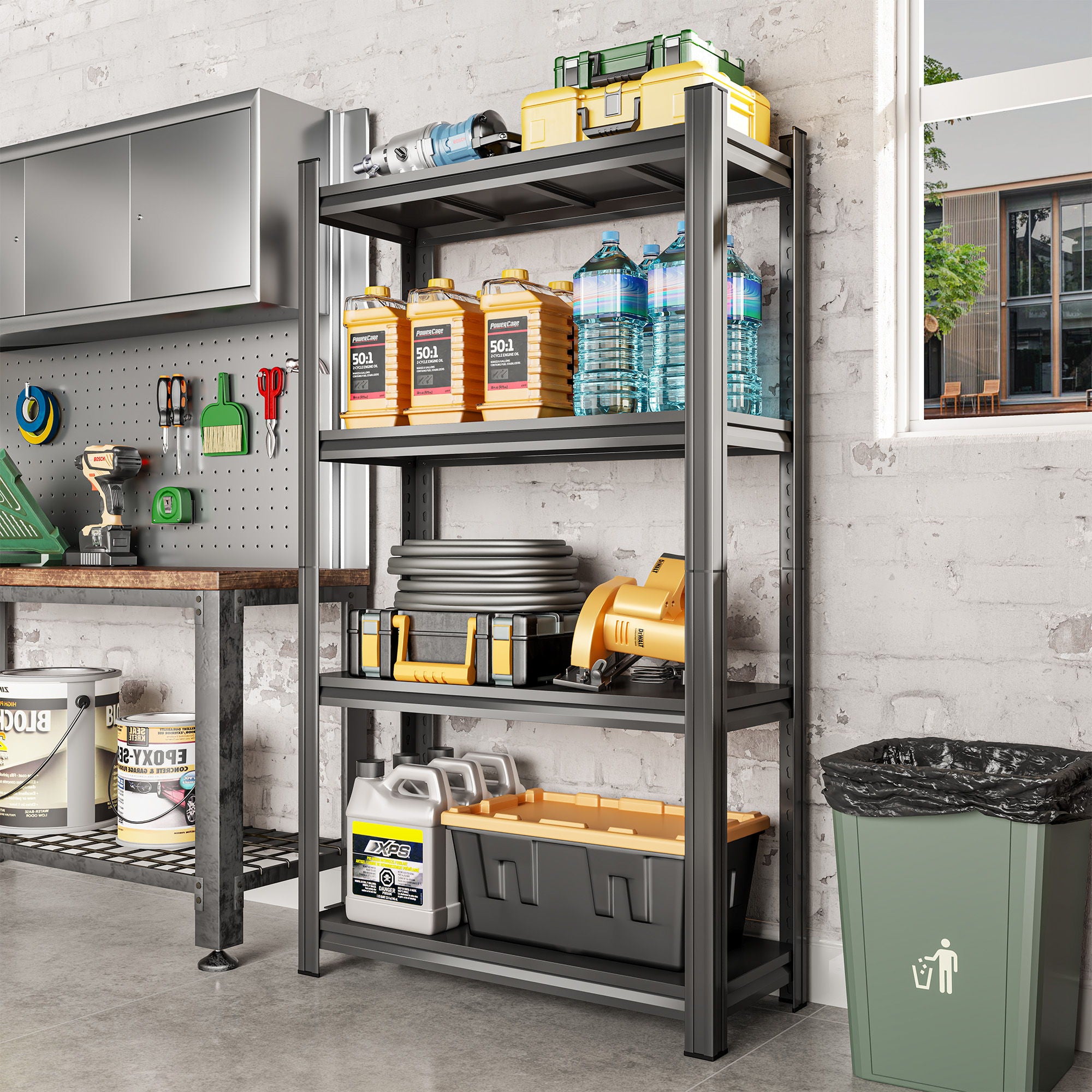 Adjustable Garage Shelf