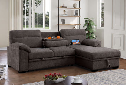 Kipling II - 92.5&quot; Sleeper Sectional Sofa