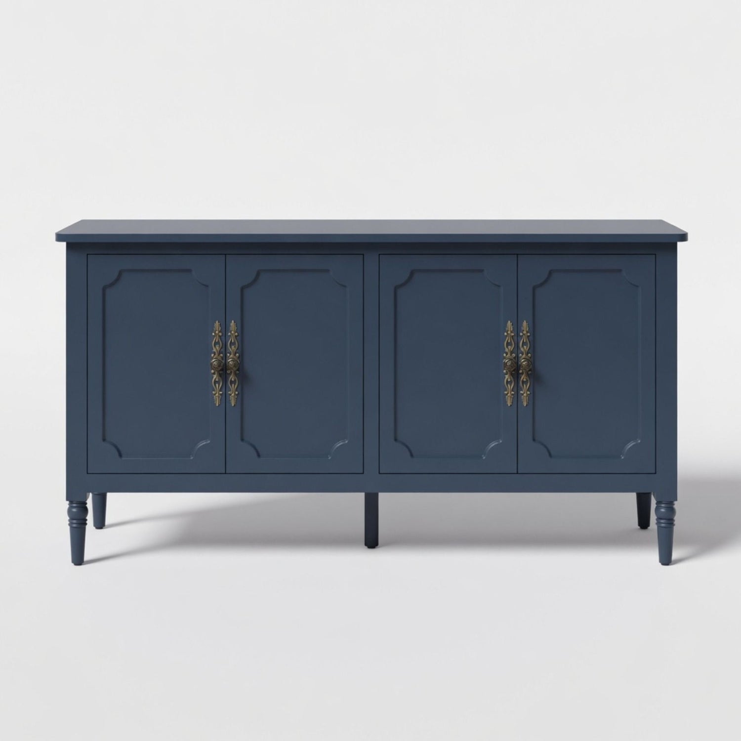 Vintage Buffet Cabinet With Adjustable Shelves