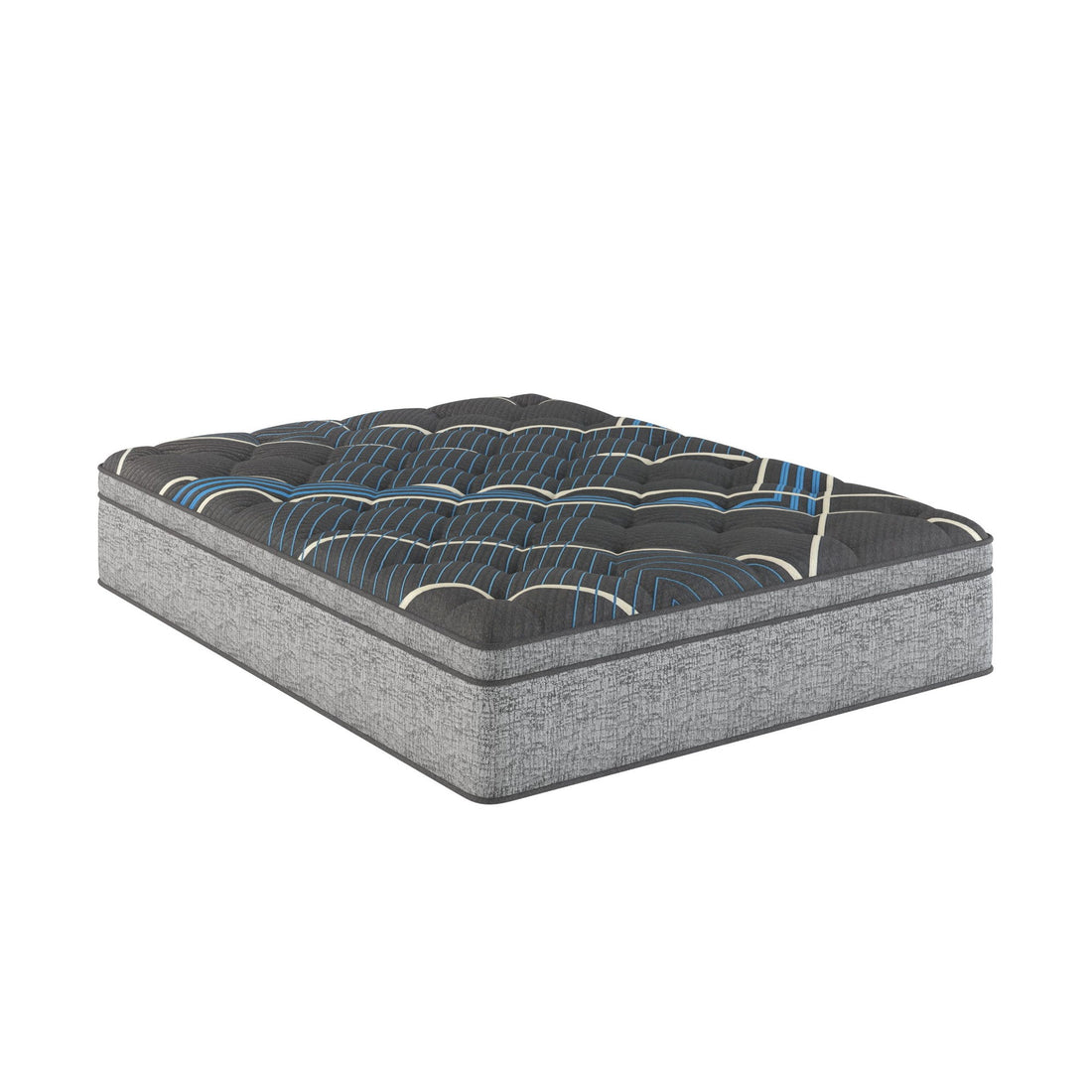 Comfort Care - 15&quot; Euro Top Hybrid Mattress, Plush Comfort
