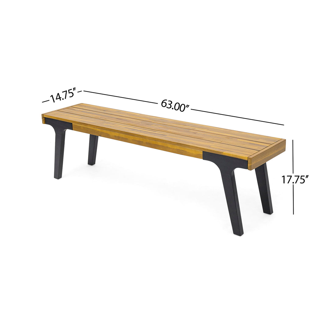 Dining Bench (Set of 2) - Teak