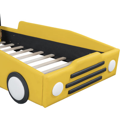 High Quality Race Car Shaped Platform Bed &amp; Wheels