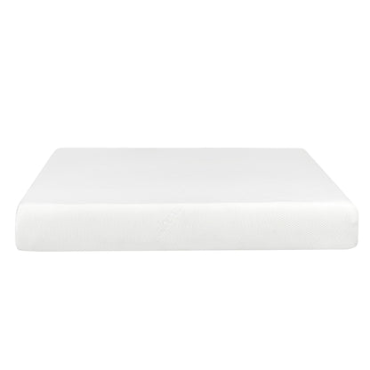 8&quot; Plush Gel Memory Foam Mattress For Bed, Polyester Aloe Vera Cover