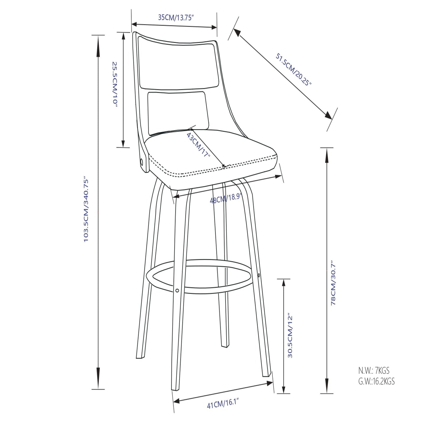 Dallyn - Swivel Bar Stool (Set of 2) - Cream