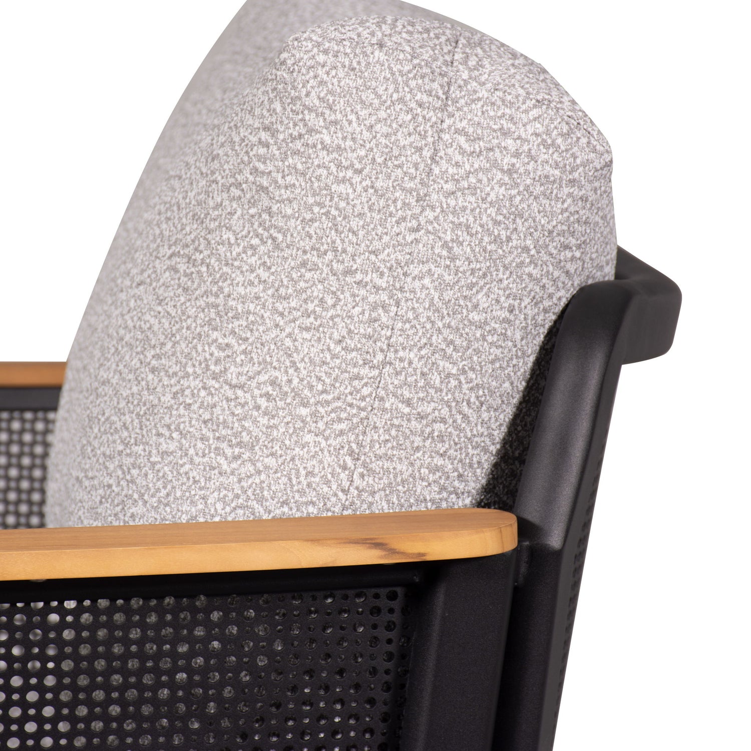 Sofa Set With Armrests - Black / Black Multi