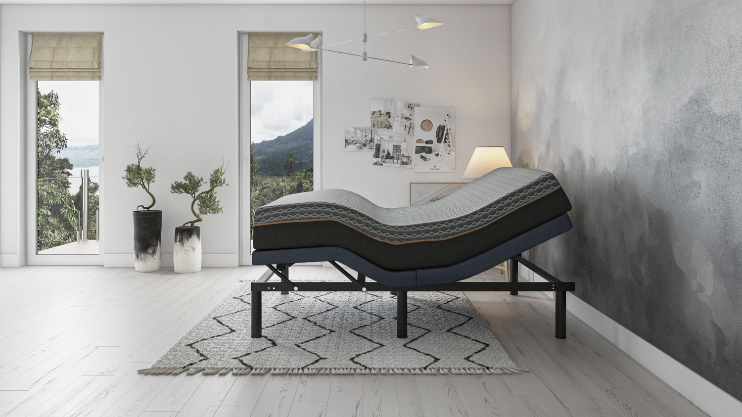 Bt3000 - Adjustable Bed Base With Head And Foot Position Adjustment