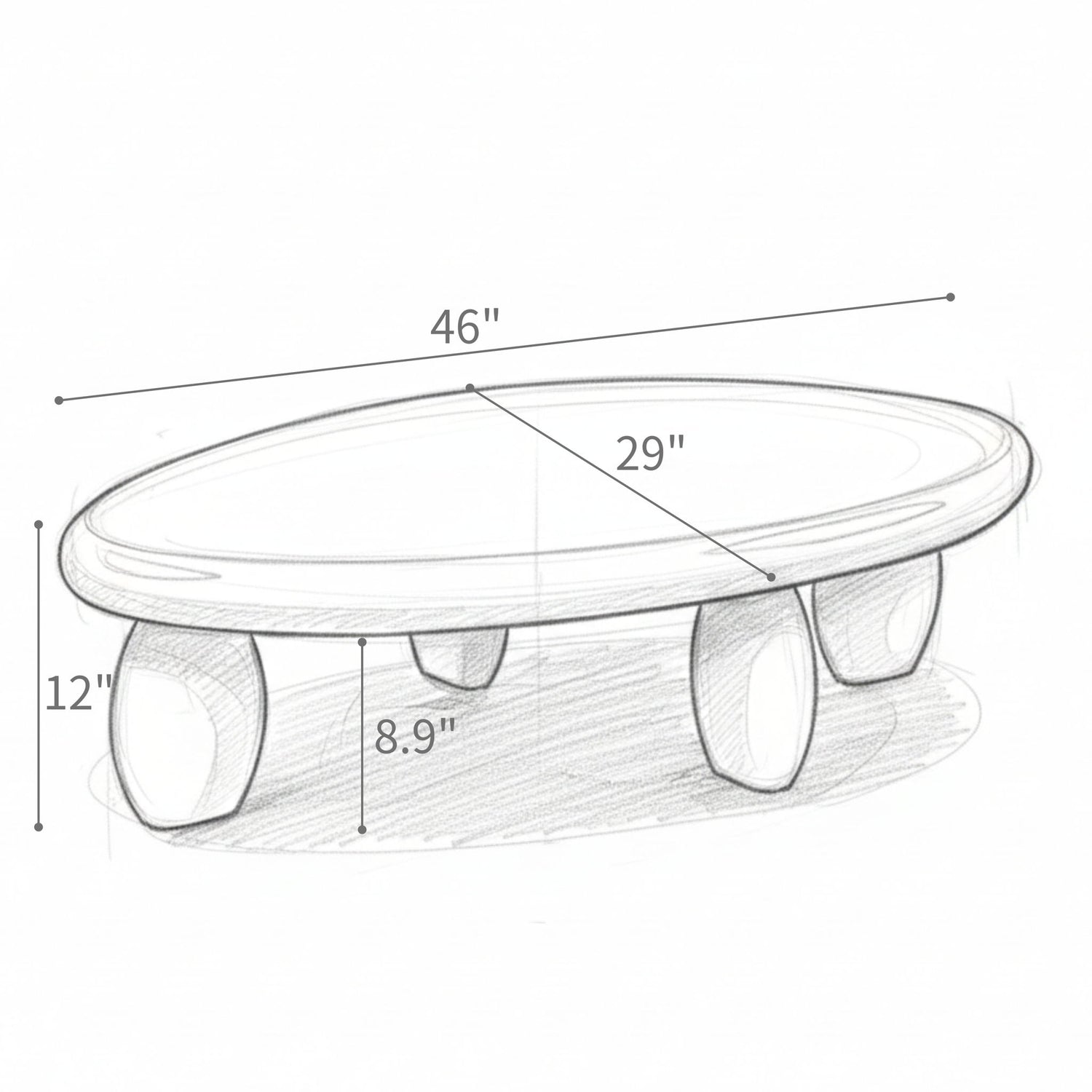 Cobblestone Coffee Table