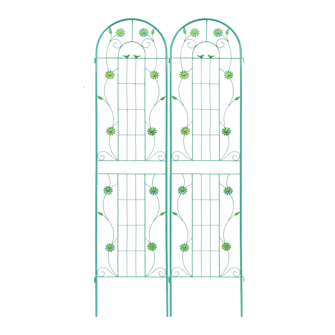 Metal Garden Trellis Rustproof Trellis For Climbing Plant Outdoor Flower Support