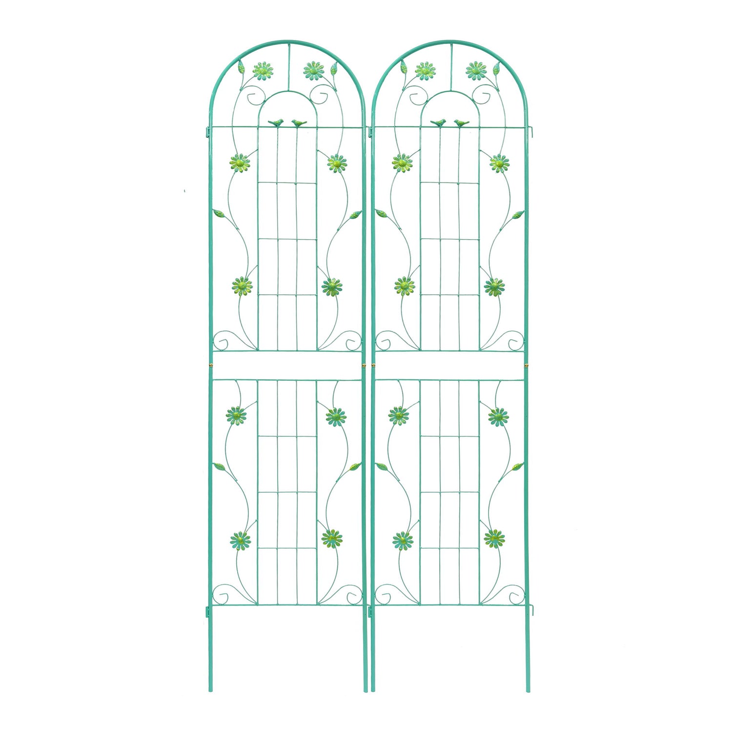 Metal Garden Trellis Rustproof Trellis For Climbing Plant Outdoor Flower Support