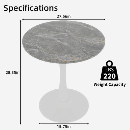 Coffee Table &amp; Round Top