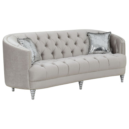 Dolby - Sofa With Tufted Living Room Sofa - Gray