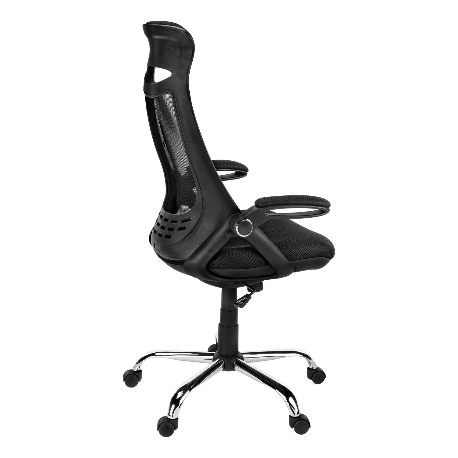 Office Chair, Adjustable Height, Swivel, Ergonomic, Armrests, Contemporary &amp; Modern