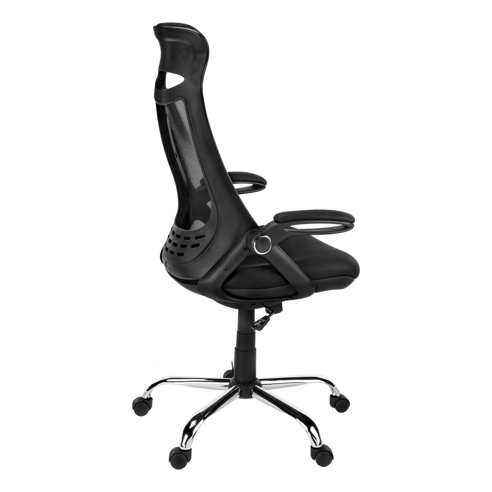 Office Chair, Adjustable Height, Swivel, Ergonomic, Armrests, Contemporary &amp; Modern