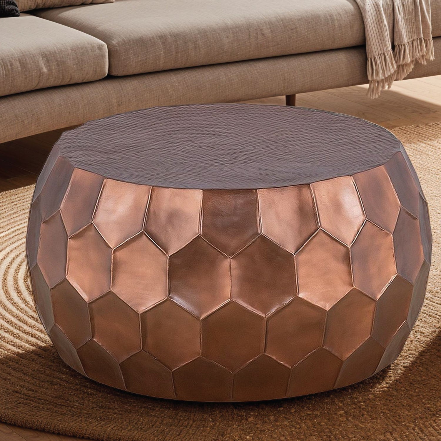 Ct101 - Modern Round Coffee Table