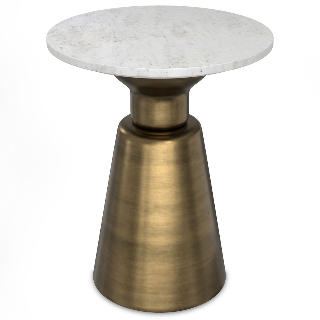 Leyla - Side Table - Antique Brass