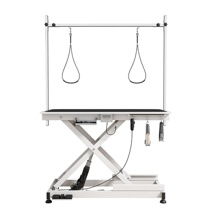 Super Deluxe Electric Pet Grooming Table, Height Adjustable