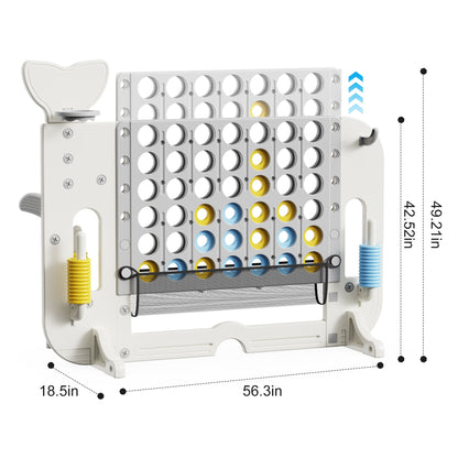 4 To Score Giant Game Set With Mesh Bag &amp; Jumbo Connect 4