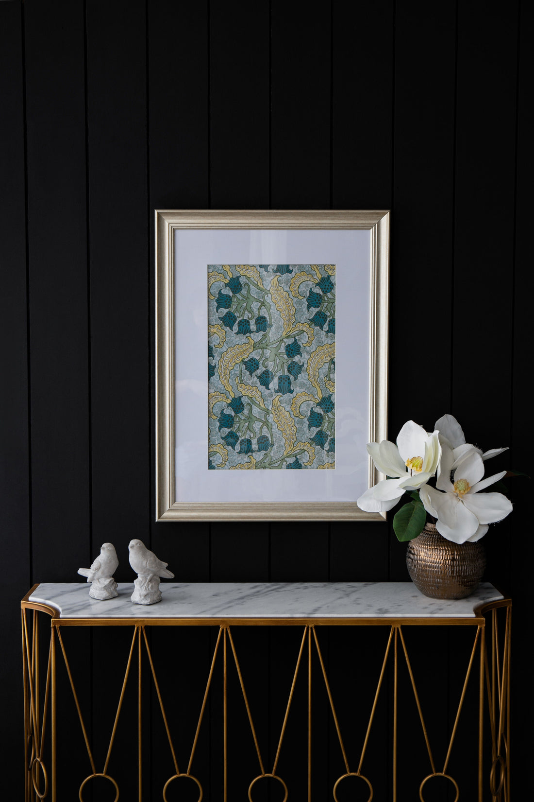 Flower Wall Art Prints, Floral Pictures Wall Decor For Living Room - Multicolor