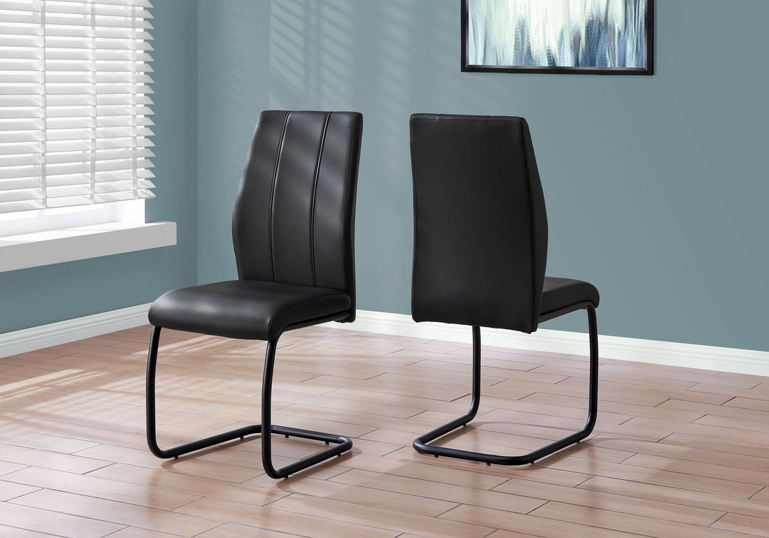Dining Chair, Side, Upholstered For Dining Room, Contemporary &amp; Modern (Set of 2)