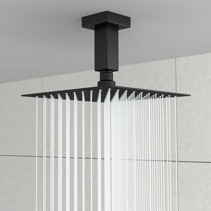 Ceiling Mounted Shower Arm With Flange Stainless Steel