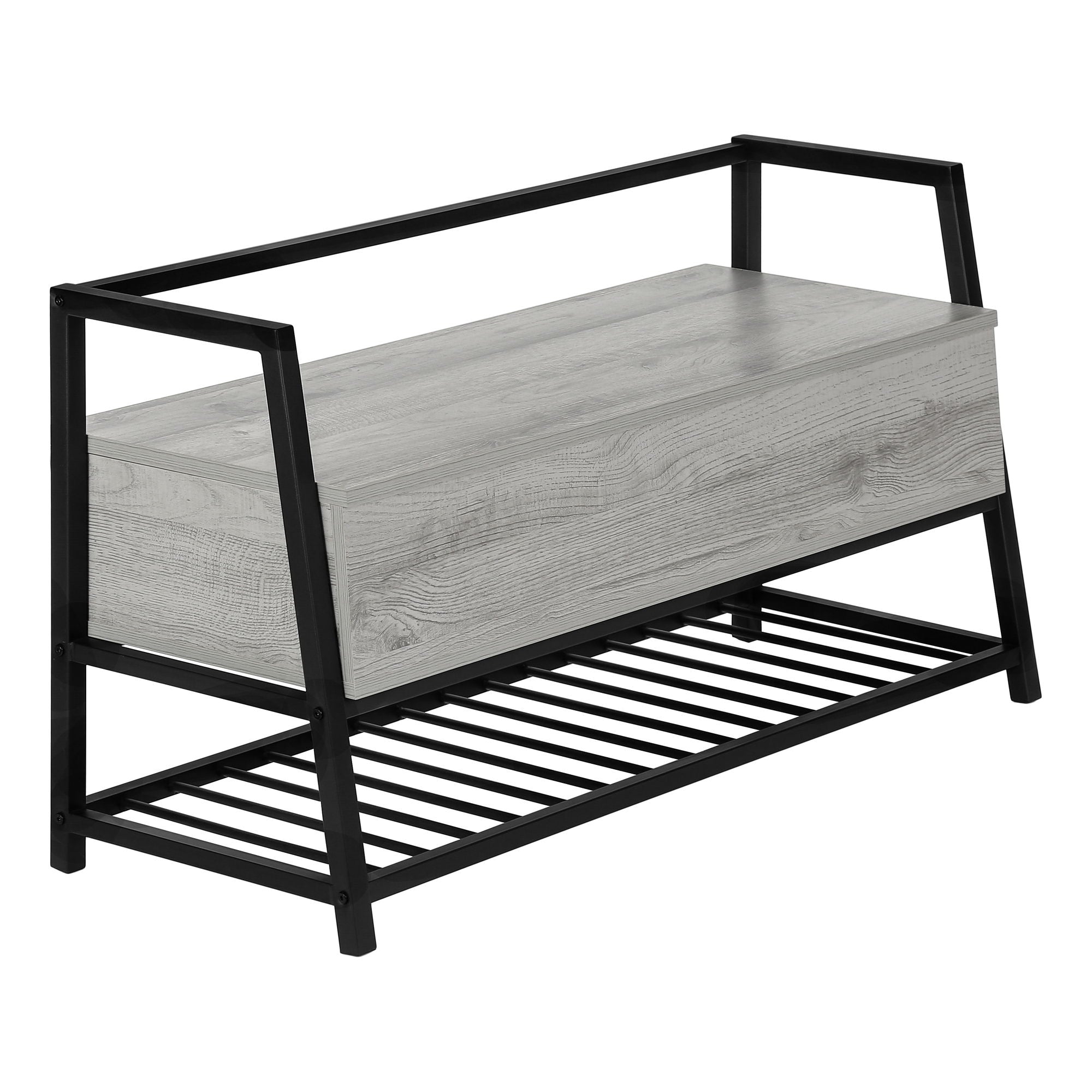 Bench Storage, Rectangular, Contemporary &amp; Modern