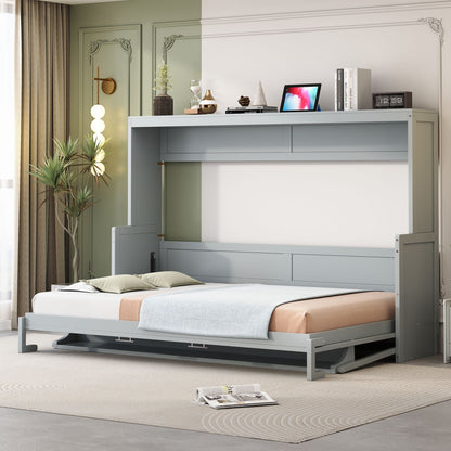 Murphy Bed With Hydraulic Lift &amp; Desk Design