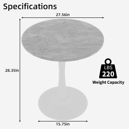 Coffee Table &amp; Round Top