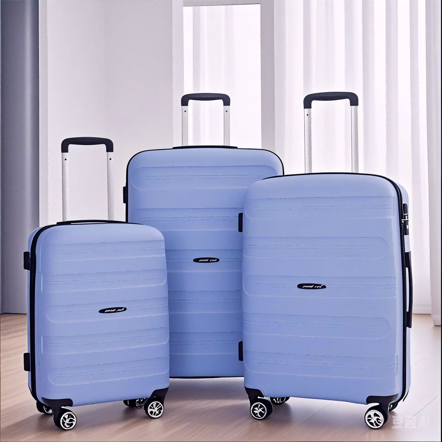 3 Piece Set Hardshell Suitcase Spinner Wheels