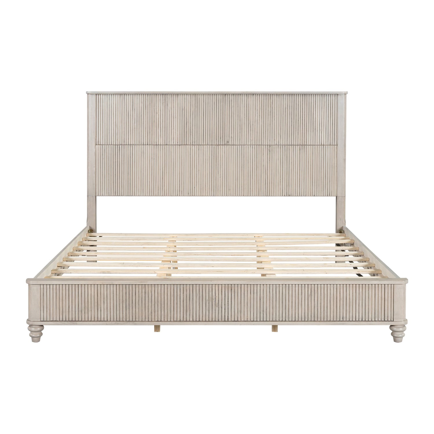 Platform Bed Frame With Tall Headboard