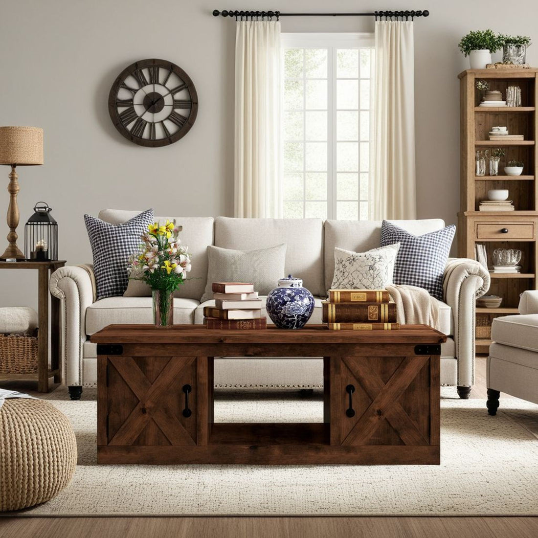 Farmhouse - 48&quot; Coffee Table