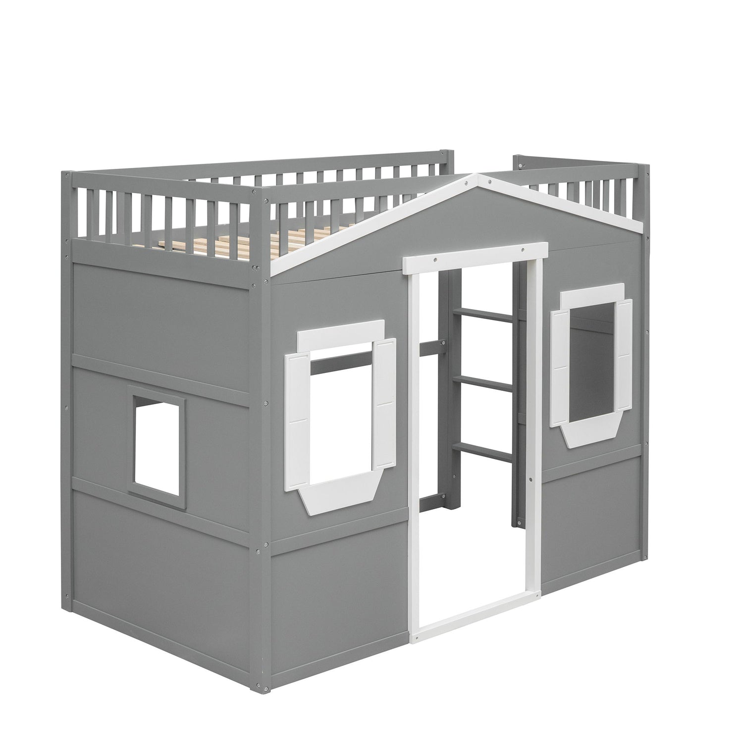 Elegant House Loft Bed With Ladder